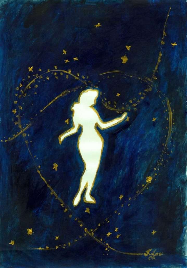 heart healing energy art love gratitude inner radiance painting