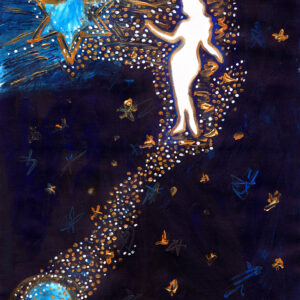 cosmic light energy art meditation vision universal connection spiritual painting