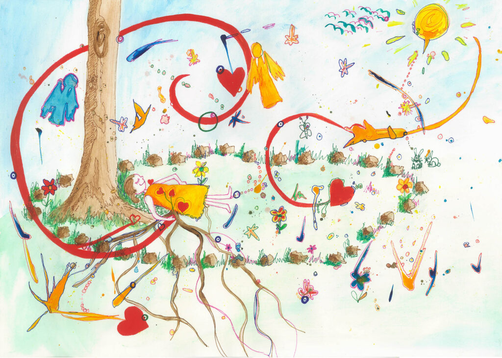 Healing In Nature | Grounding & Nature Healing Artwork | Heal Through Art