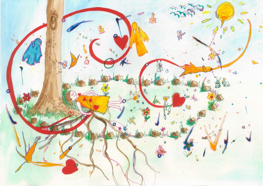 Healing In Nature | Grounding & Nature Healing Artwork | Heal Through Art